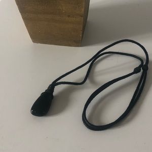 Black crystal necklaces